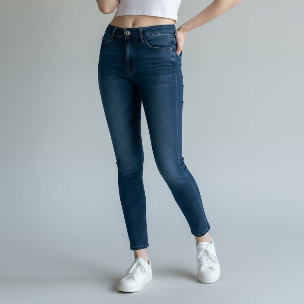 Just USA Melody Dark Wash High Rise Skinny Jeans Women's Size 6/28 NWT